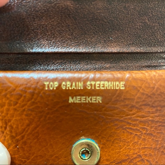 Vintage Pocket Key Holder Steerhide - Picture 6 of 12